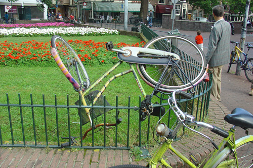 Omgekeerde fiets