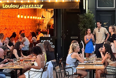 Loulou Pizzabar, Amsterdam Loulou